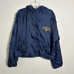 VTG Steve and Barry's Michigan Wolverines Hoodie Full Zip Lined Jacket Men’s Med